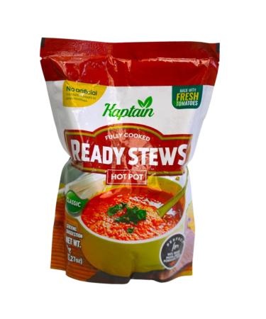 Kaptain Ready Stews | Nigerian Spicy Tomato & Pepper Stew | Jollof Rice Sauce | VERY SPICY Hot Pot 1Kg | 1 Pack