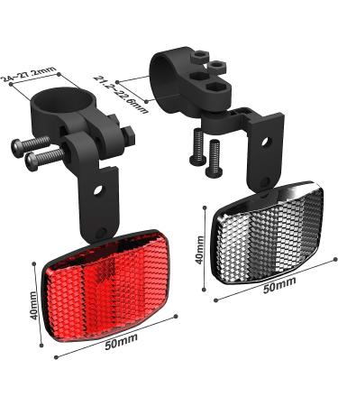 LGEGE Front & Rear Reflector Kit - Road Safety Reflection Set - Buy Online on GoSupps.com