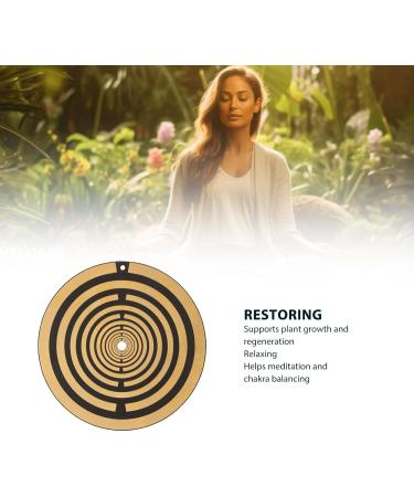 3 Inch Tesla Positive Energy Disc - EMF Radiation Reduction Balanced Energy for Meditation & Chakra Healing - Buy Online on GoSupps.com