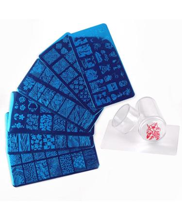 Kasituny Nail Creativity Molding Plate - DIY Steel Nail Stamping Dish Utensil for Unique Nail Art Design - Buy Online on GoSupps.com