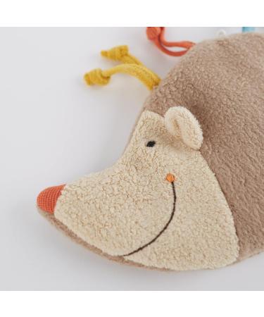 Cozy Beige & Brown Hedgehog Heat Pillow | Soothing Comfort for All Ages | International Shipping Available - Buy Online on GoSupps.com