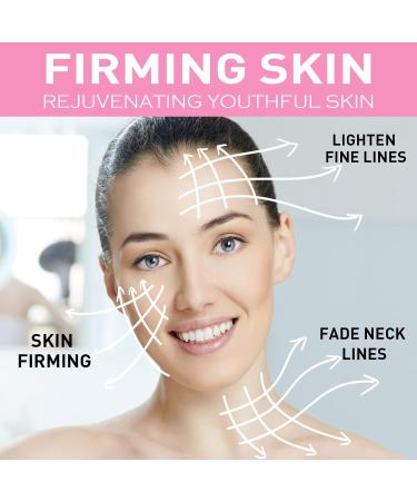 Hibiscus & Honey Firming Cream | Neck & Face Tightening Moisturizer | Anti-Wrinkle Double Chin Reducer | Collagen & Hibiscus Extract 1.7 fl oz - Buy Online on GoSupps.com