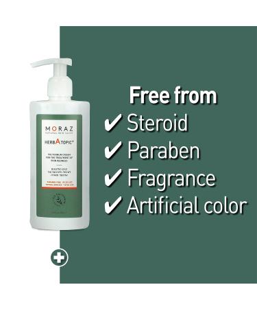 Moraz Polygonum Herb Atopic Cream - Soothing Redness Reducing Skin Care for Irritated & Itchy Skin - Steroid-Free Relief - 8.5 oz - Buy Online on GoSupps.com