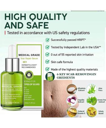 Goopgen Advanced Scar Repair Serum - Medical Grade Treatment for All Types of Scars - 1pc - Buy Online on GoSupps.com