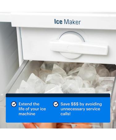 2-Pack Ice Machine Cleaner and Descaler 16 fl oz Nickel Safe Descaler | Ice Maker Cleaner Compatible with All Major Brands (Scotsman  KitchenAid  Affresh  Opal  Manitowoc) - Made in USA Clear - Buy Online on GoSupps.com