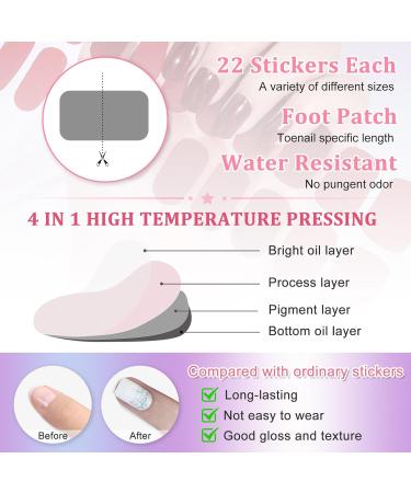 Semi Cured Gel Nail Wraps 22PCS White Glitter Gel Nail Polish Strips Soft Self-Adhesive Gel Nail Stickers Salon-Quality Manicure Set Long Lasting Nail Gel Polish Strips UV/LED Lamp Required - Buy Online on GoSupps.com