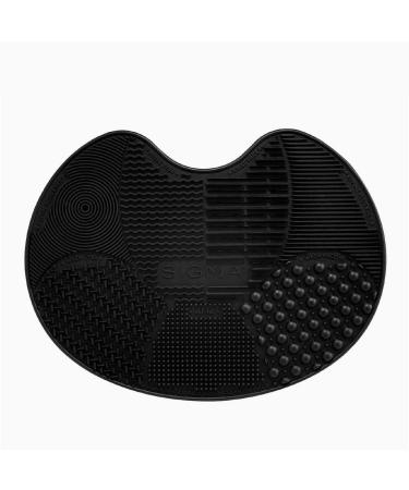 Sigma Beauty Spa Express Makeup Brush Cleaning Mat - For Quick, Easy, and Hands-free Brush Cleaning, Black