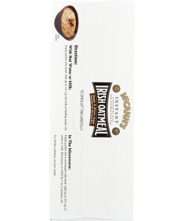 McCanns Maple & Brown Sugar Instant Irish Oatmeal 10ct 15.17oz - Pack of 1 - Buy Online on GoSupps.com
