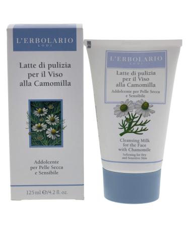 LErbolario Cleansing Milk - Chamomile for Women 4.2 oz Cleanser - Buy Online on GoSupps.com