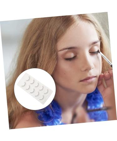 Housoutil Adhesives False Eyelashes 5 Pairs Fake Eyelashes Dense Adhesive Fiber Artificial Eyelashes - Buy Online on GoSupps.com