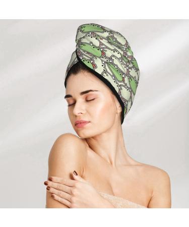Cute Dragon Head Microfiber Hair Towel | Super Absorbent Coral Velvet Wrap for Long Curly & Thick Hair | Quick Dry Hair Cap for Women - Buy Online on GoSupps.com