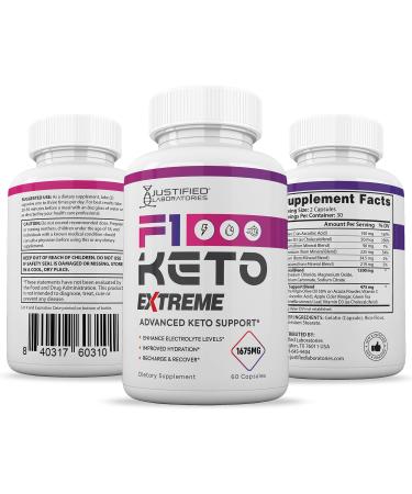 (10 Pack) F1 Keto Pills 1675MG New & Improved Formula Contains Apple Cider Vinegar Extra Virgin Olive Oil Powder Green Tea Leaf 600 Capsules - Buy Online on GoSupps.com