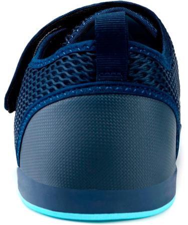 Sisttke Diabetic Shoes for Women Men - Adjustable Arthritis Edema House Slippers for Swollen Feet - Extra Wide 8.5 Women/7.5 Men - Dark Blue - Buy Online on GoSupps.com