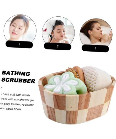 6-Piece Bathroom Set | Scrubbing Balls & Bathing Tools | Shower Supplies for Ultimate Clean - Buy Online on GoSupps.com