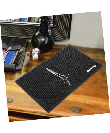 FRCOLOR Silicone Mat Portable Barber Mat Hair Stations for Hair Stylist Clipper Holder Hair Tools Mat for Salon Barber Station Mat Barbershop Tools Mat Silica Gel Modeling Waterproof Pad - Buy Online on GoSupps.com
