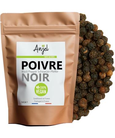 Poivre Noir de Madagascar 100% Naturel - Poivre Grains Entiers Poivre Go t Puissant - NCA (100) 100.0 Grammes