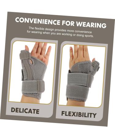 FRCOLOR Sports Finger Guard - Reversible Thumb Wrist Stabilizer & Fitness Support | Breathable Exercise Accessories for Joint & Lifting - Buy Online on GoSupps.com
