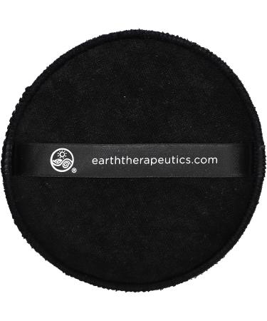 Earth Therapeutics Charcoal Exfoliating Round Sponge - 1 Piece | Natural Skincare & Exfoliation for All Skin Types - International Shipping Available - Buy Online on GoSupps.com