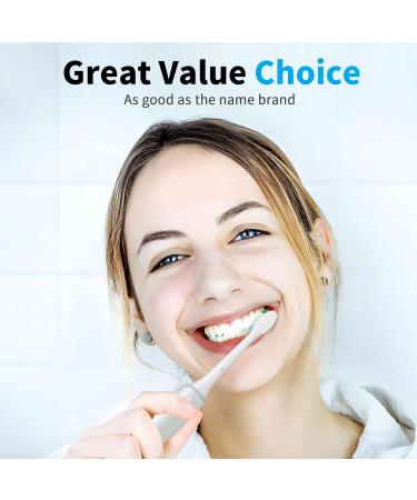 USHON 8 Pack Replacement Toothbrush Heads for Philips Sonicare | Compatible with Snap-on Electric Toothbrushes | Phillips Sonicare Click-on Brush Heads - Buy Online on GoSupps.com