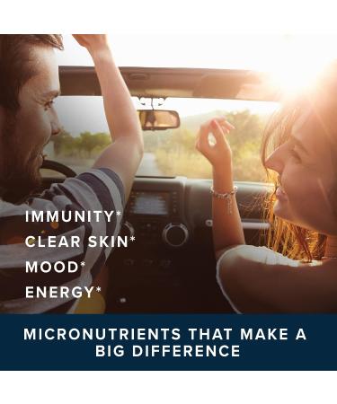 Zinc 30mg Microbeadlets with Copper | Vegan Gluten-Free Zinc Bisglycinate & Orotate | Acne Support Supplements - 60 Capsules - Buy Online on GoSupps.com