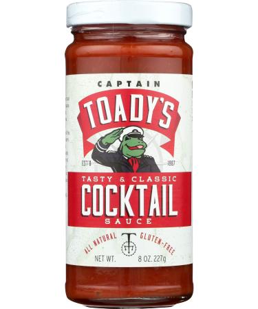 Captain Toady's Tasty Cocktail Sauce, 8 oz