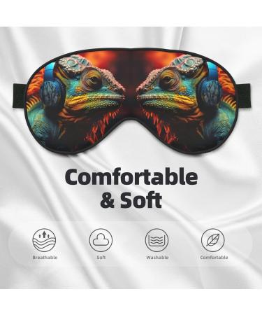 Chameleon Double-Sided Eye Mask | Blackout Sleep Mask for Men & Women | International Shipping Available - Buy Online on GoSupps.com