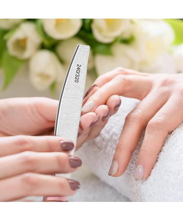 VZFIT Nail File - Nail Files for Natural Nails Perfect Buffer for Nails Set of 30 Different Densities - Buy Online on GoSupps.com