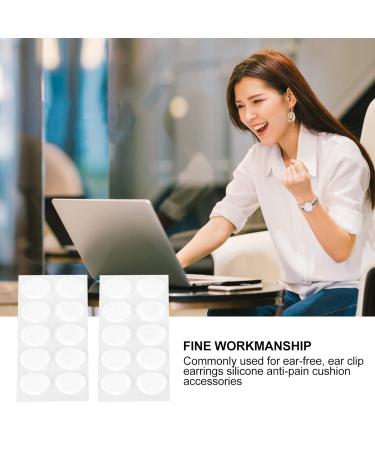 120 Sets Silicone Ear Protective Tape & Earring Support Pads - Invisible Ear Lifting Stabilizer for Comfort | International Shipping Available - Buy Online on GoSupps.com