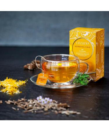  Creano Creano Curkuma Chia Organic Tea Bags 3 Packs of 20 - Buy Online on GoSupps.com