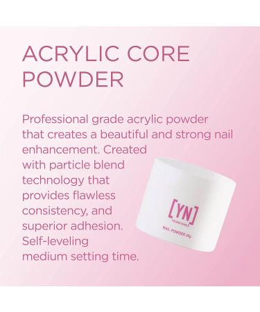Young Nails Core Acrylic Powder - Flawless Consistency and Superior Adhesion | 45g Clear Powder - Buy Online on GoSupps.com