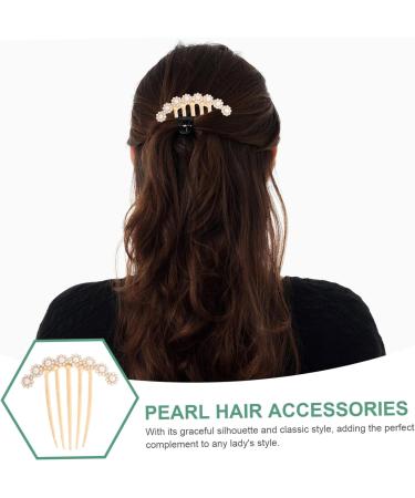 Didiseaon Decorative Hair Combs Hair Combs for Women Accessories Hair Comb for Girls Girl Hair Accessories Hair Comb Clip Hair Accessories for Girls Tiara Alloy Hair up Medium Miss - Buy Online on GoSupps.com