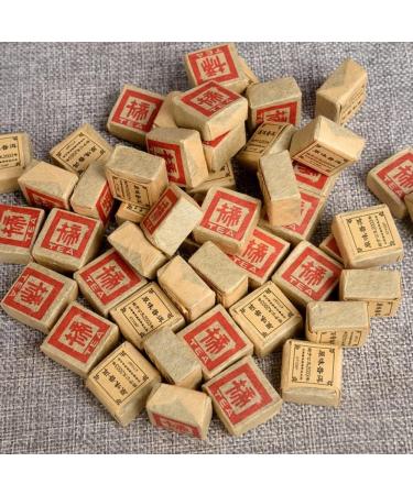 HQZM Yunnan Mini Square Brick Tuo Tea Of Original Flavor With Rich And Smooth Aroma 500g 1764oz - Buy Online on GoSupps.com
