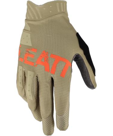 Leatt MTB Gloves 1.0 GripR - Dune Green - Men's Mountain Biking Gear for Optimal Performance - Buy Online on GoSupps.com