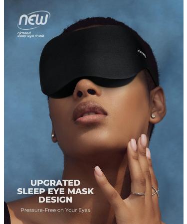 NIMOOD 3D Sleep Mask for Women and Men - Adjustable Strap, 100% Light Blocking, Breathable Blindfold for Side Sleepers - Buy Online on GoSupps.com