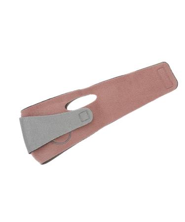 FRCOLOR 1 Pc thin belt v line chin up v line lifting cheek anti- wrinkle band cheek lift - lifting tighten band strap polyester cosmetic Miss shaping belt 57X10X0.5CM Red