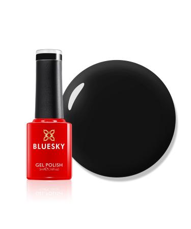 Bluesky Gel Nail Polish Fedora Mini 80510 Black Long Lasting Chip Resistant 5 ml Requires Drying Under UV LED Lamp