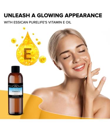 100% Pure Vitamin E Oil - Skin, Hair, Face, Scars, and Nails - 100ml (Pack of 1) - Buy Online on GoSupps.com