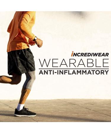 Incrediwear Elbow Sleeve for Joint Pain Relief & Circulation - Large Grey - Buy Online on GoSupps.com