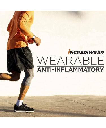 Incrediwear Hip Brace for Men and Women - Pain Relief, Injury Recovery, Support, Comfort & Mobility - Reduces Swelling - Right Leg Large - Buy Online on GoSupps.com