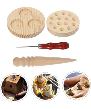 Magiclulu DIY Wooden Mold Tool for Moxa Chip Production - Form Perfect Wormwood Stick Shapes for Herbs - Buy Online on GoSupps.com