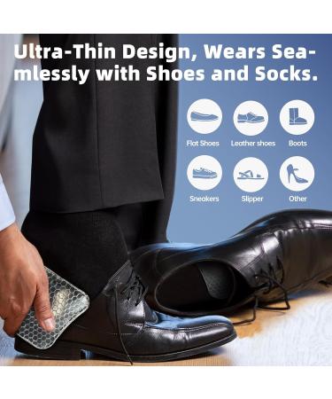 Arch Support Inserts for Women - Gel Pads for Flat Feet & Plantar Fasciitis Relief - Non-Slip Comfort with Two Height Options - Buy Online on GoSupps.com