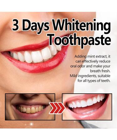 Coffee and Tea Stain Removing Toothpaste with Sodium Lauryl Sulfate Cleans Oral Odor & Tartar for Whiter Teeth & Healthier Gums 4.2 oz - Buy Online on GoSupps.com