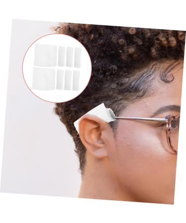 Gleavi 8ST Ear Pads for Glasses & Masks | Hearing Protection | Comfortable & Soft White Towel 5.5x5.5cm - Buy Online on GoSupps.com