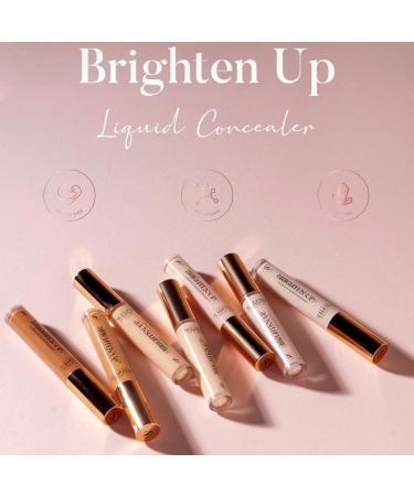 Sculpted by Aimee Brighten Up Under Eye Concealer - Cruelty-Free Mineral Formula with Niacinamide and Hyaluronic Acid 7ml (Vanilla) | Delicate Skin-Friendly Liquid Concealer - Buy Online on GoSupps.com