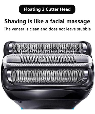 Buy 32B S3 Replacement Shaver Heads for Braun Series 3 - Compatible with 3010s 320 330 340 370cc & More | International Shipping - Buy Online on GoSupps.com