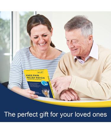 Large Knee Pain Relief Patch | Maximum Strength | Fast Acting & Long Lasting | Arthritis Relief for Lower Back, Joints & Neck | Heat Patches for Pain Management - 12 Patches - Buy Online on GoSupps.com