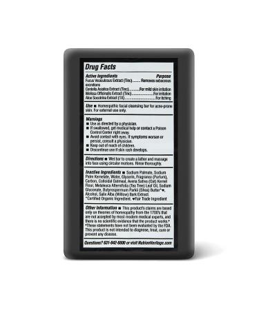Shea Moisture African Black Soap with Shea Butter 8 oz - Pack of 3 | Natural Skin Care - Buy Online on GoSupps.com