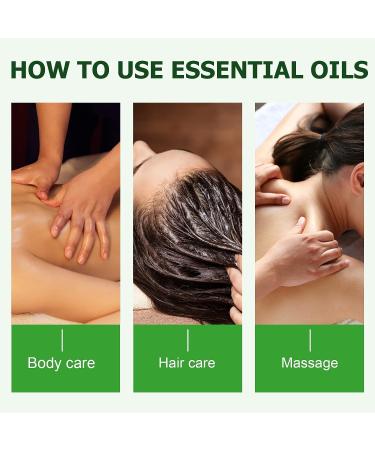 Organic Rosemary Hair Growth Oil - 60ml | Essential Oil for Hair, Skin, Massage | Aromatherapy Blend for Diffusers & Humidifiers - Buy Online on GoSupps.com