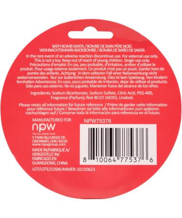 Santa Bath Bomb - Buy Online on GoSupps.com