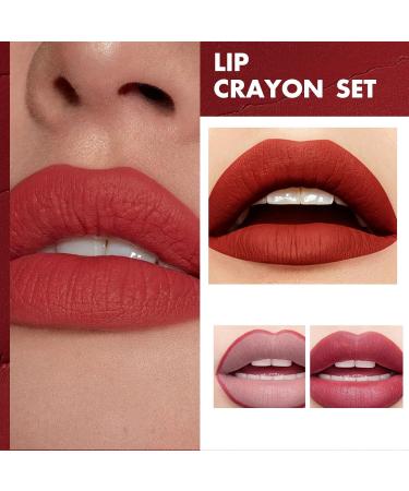 SOUTHJIELING 6pcs Lipstick Pencil Lip Liner Waterproof Practical Lip Pencil for Various Occasions - Buy Online on GoSupps.com